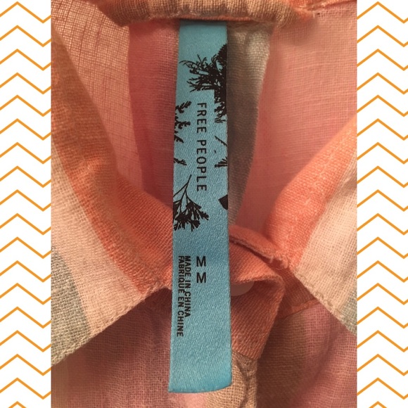 Free People Sherbet Stripe Tunic - Picture 6 of 6